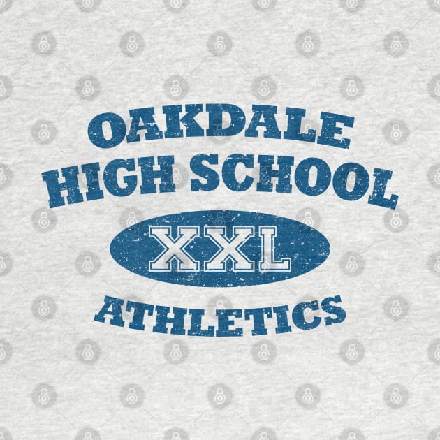 Oakdale High School Athletics (Blue/Worn) by Roufxis